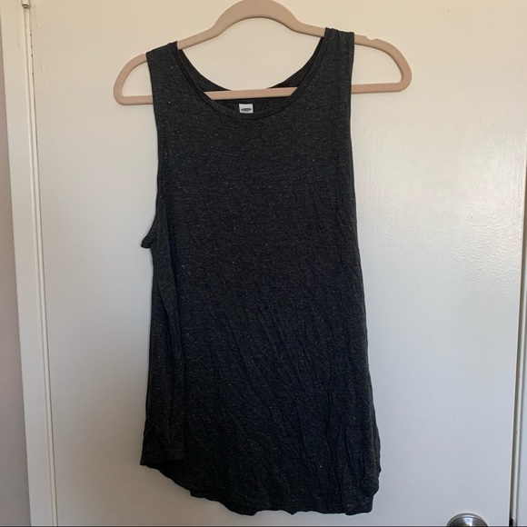 Grey gold tank top - Picture 2 of 6